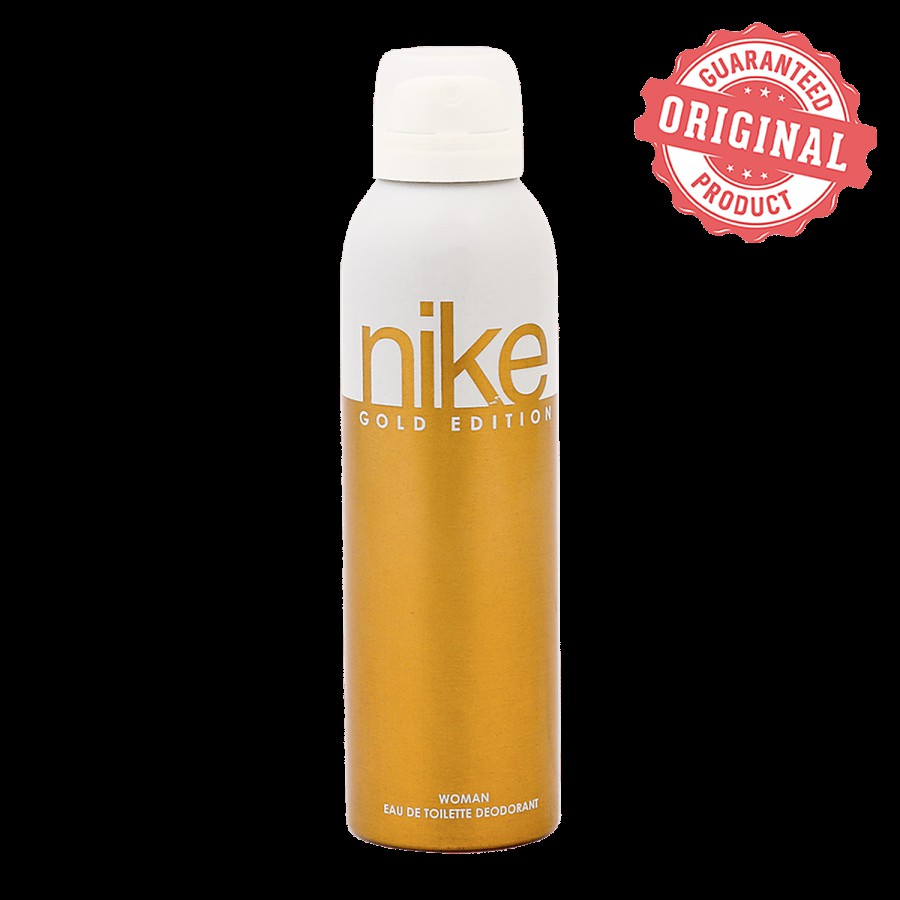 Nike Eau De Toilette Deodorant for Woman - Gold Edition