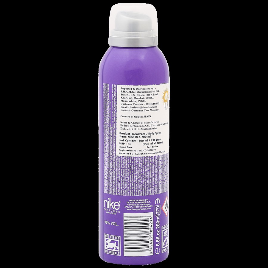 Nike Eau De Toilette Deodorant for Woman - Purple