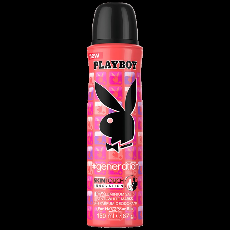 Playboy Generation Woman Deodorant Spray