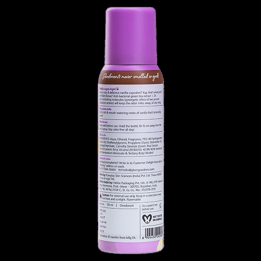 Plum BodyLovin' Vanilla Vibes Perfumed Deodorant Spray