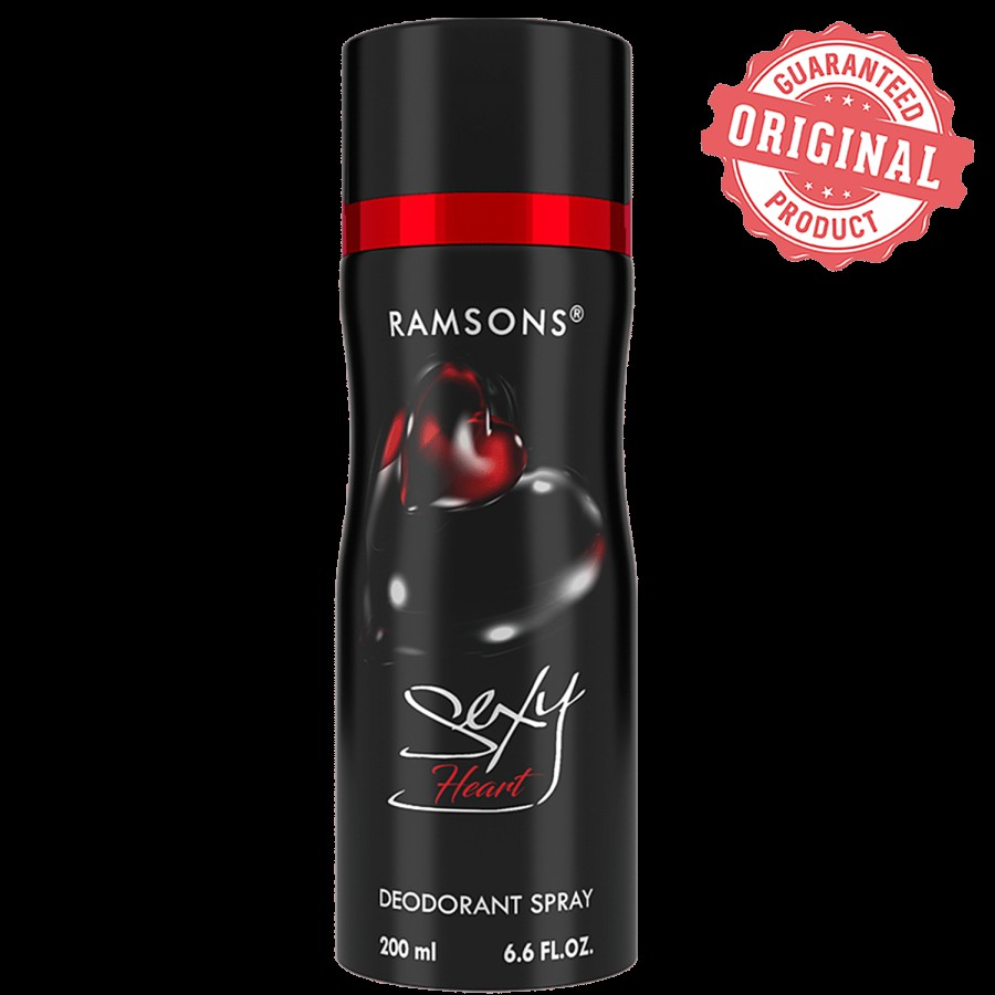 Ramsons Sexy Heart Deodorant Spary - For A Long Lasting Impression