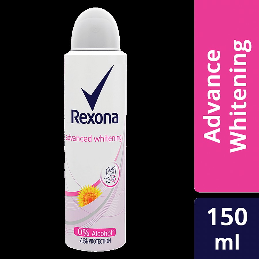 Rexona-Deo Women Deodorant - Advanced Whitening