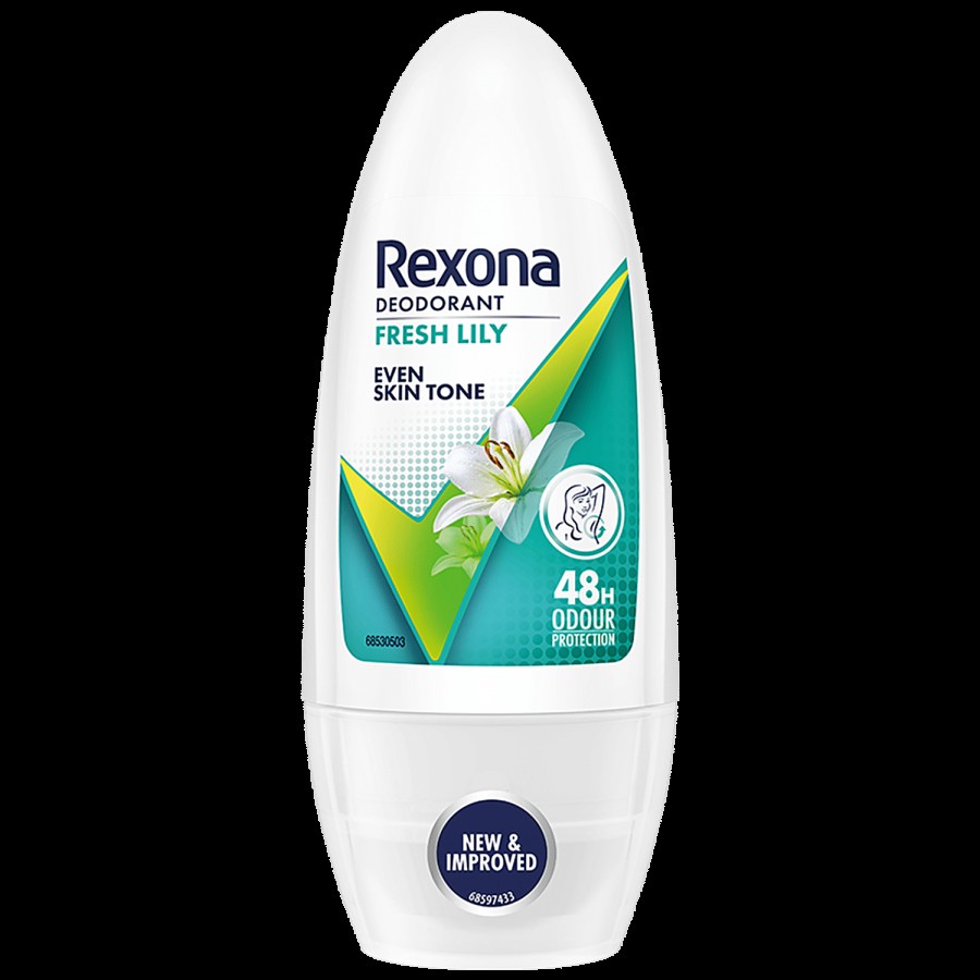 Rexona-Rollon Fresh Lily Whitening Underarm Roll On Deodorant For Women