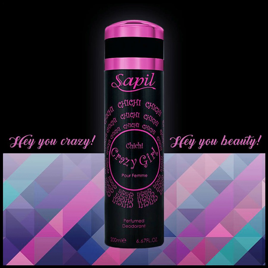 Sapil Chichi Crazy Girl Pour Femme Perfumed Deodorant