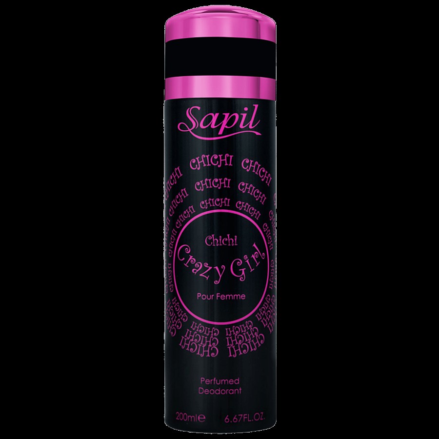 Sapil Chichi Crazy Girl Pour Femme Perfumed Deodorant