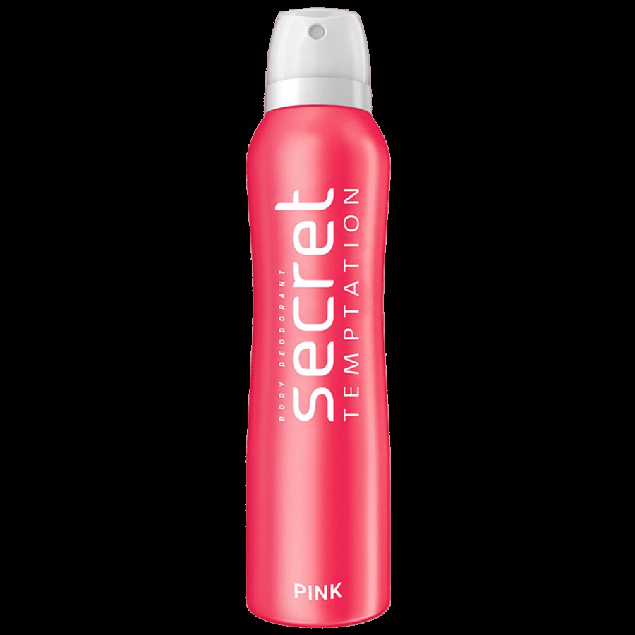 Secret Temptation Pink Body Deodorant - Long-Lasting Fragrance