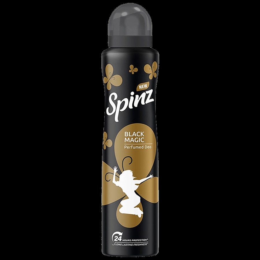 Spinz Black Magic Perfumed Deo - International Fragrances