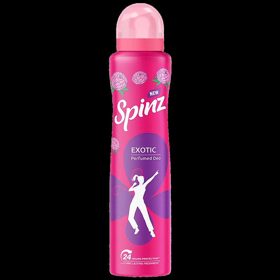 Spinz Exotic Perfumed Deo - Bulgarian Rose Fragrance