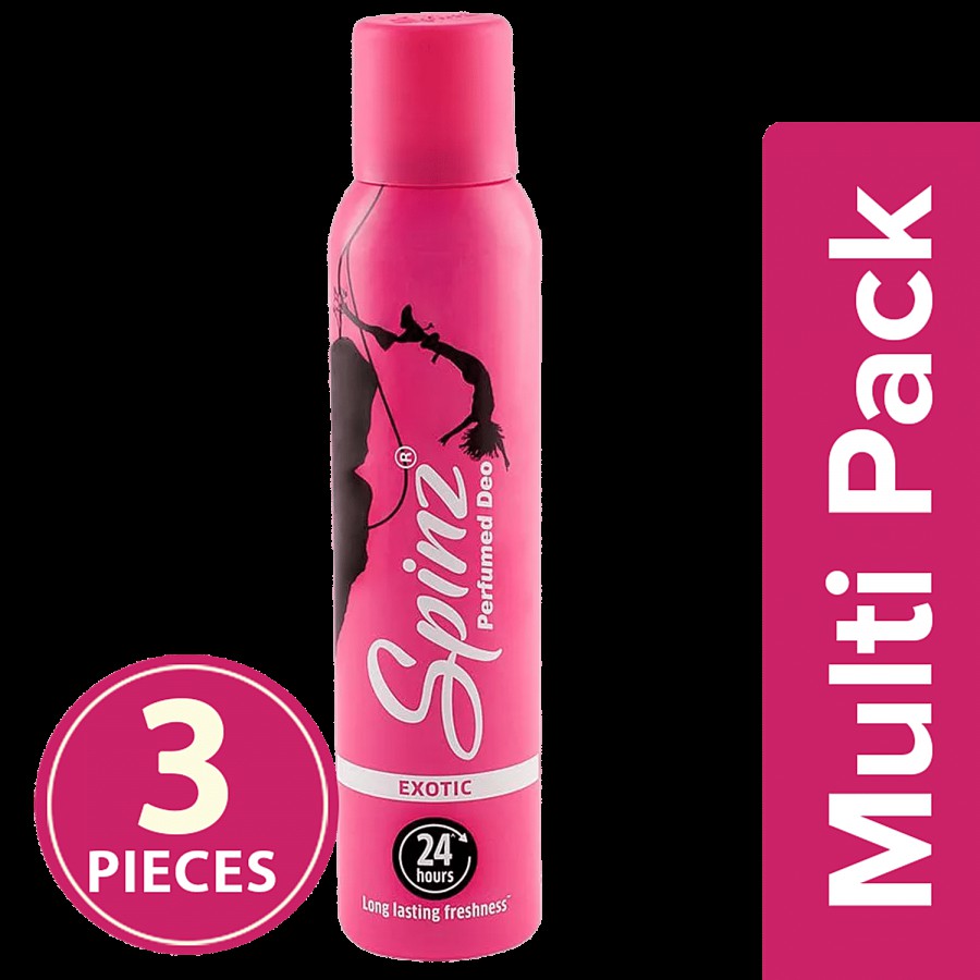 Spinz Perfumed Deo - Exotic