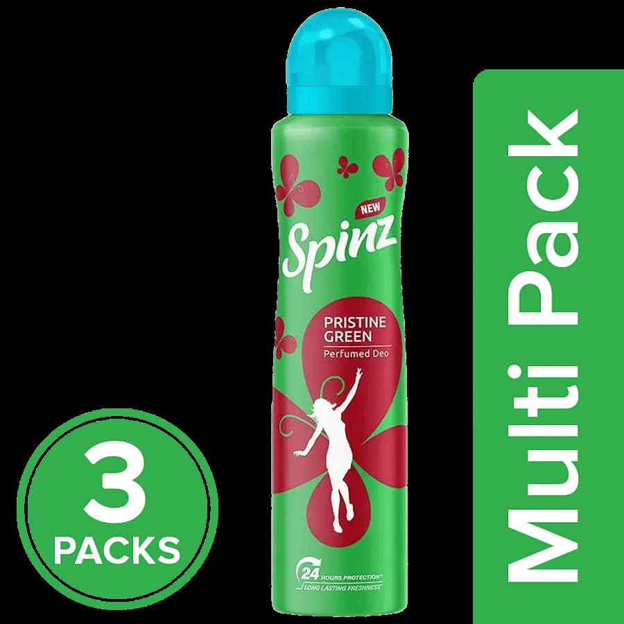 Spinz Perfumed Deodorant - Pristine Green