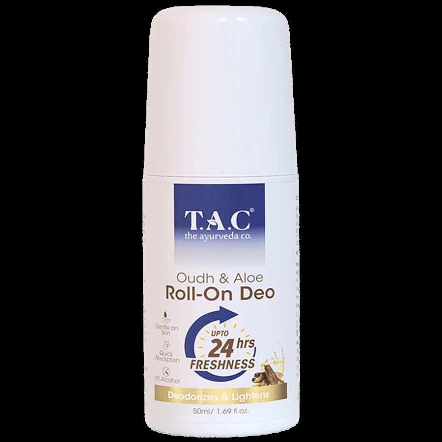 TAC - The Ayurveda Co. Oudh & Aloe Roll-On Deo