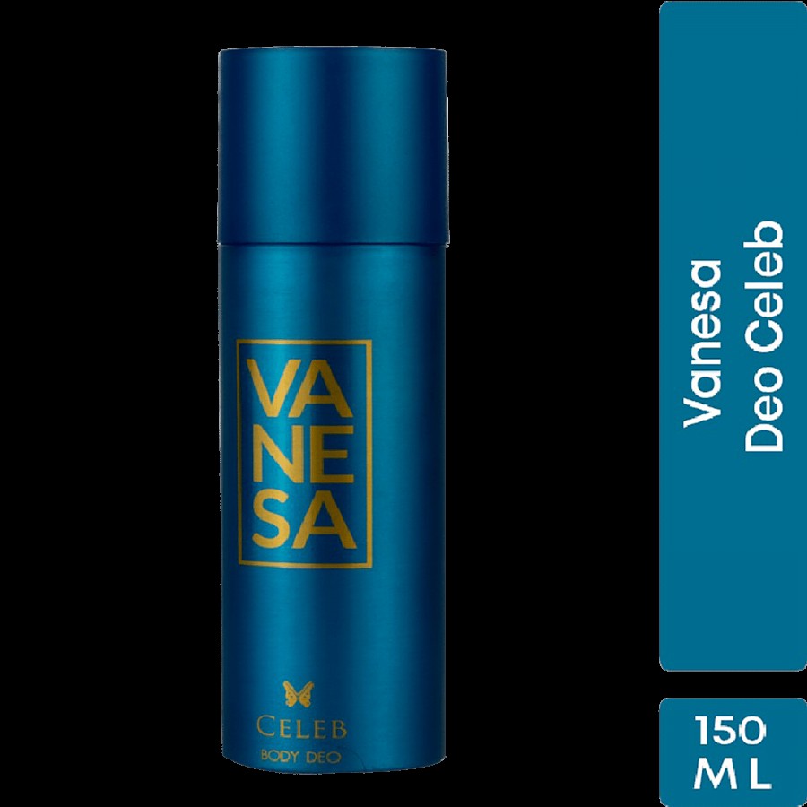 Vanesa Celeb Deodorant Body Spray - Refreshing Fragrance