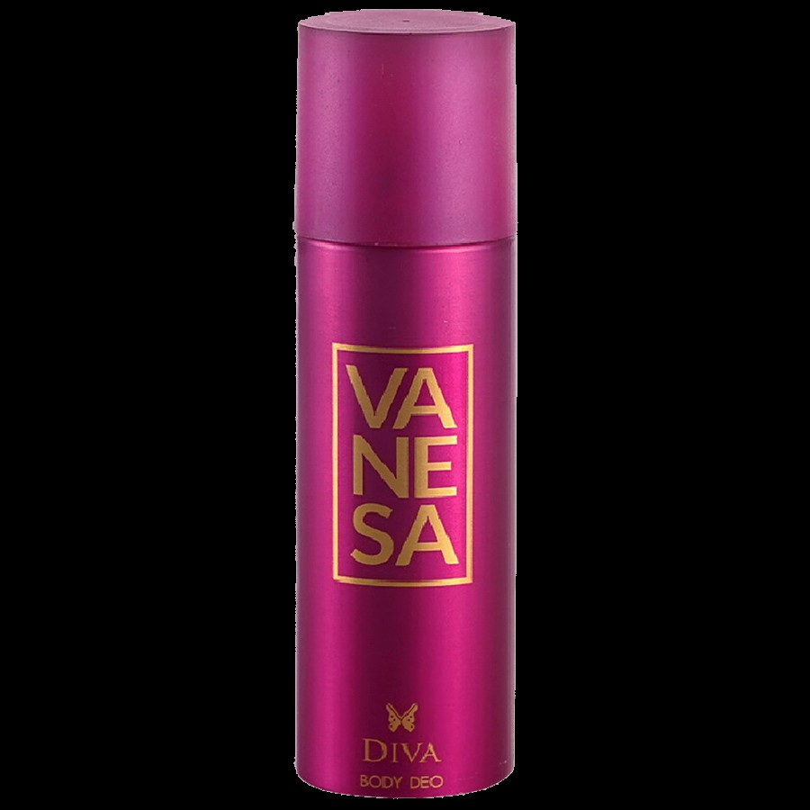 Vanesa Diva Deodorant Body Spray - Refreshing Fragrance