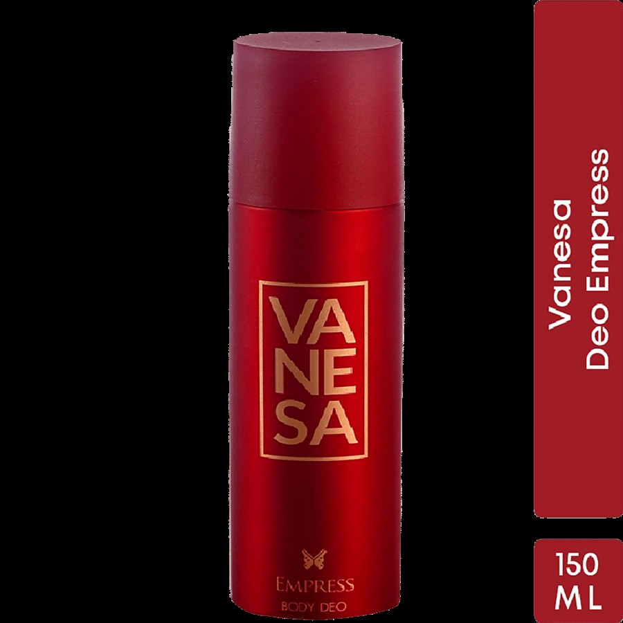 Vanesa Empress Deodorant Body Spray - Refreshing Fragrance