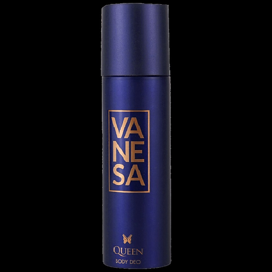 Vanesa Queen Deodorant Body Spray - Refreshing Fragrance