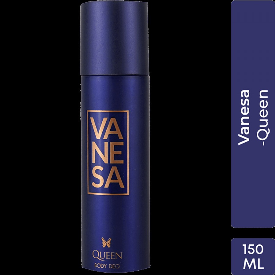 Vanesa Queen Deodorant Body Spray - Refreshing Fragrance