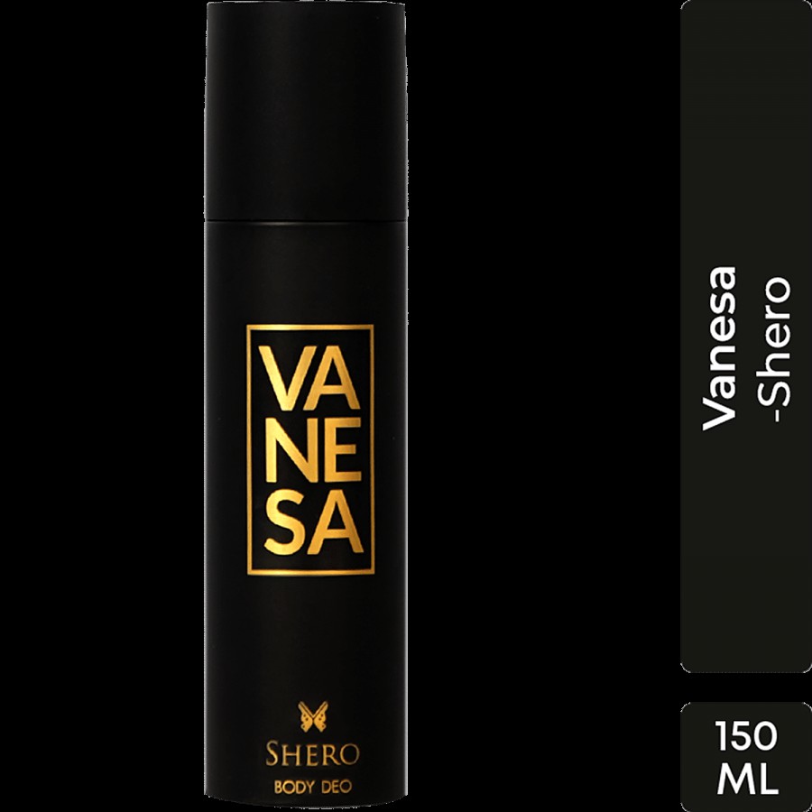 Vanesa Shero Deodorant Body Spray - Refreshing Fragrance