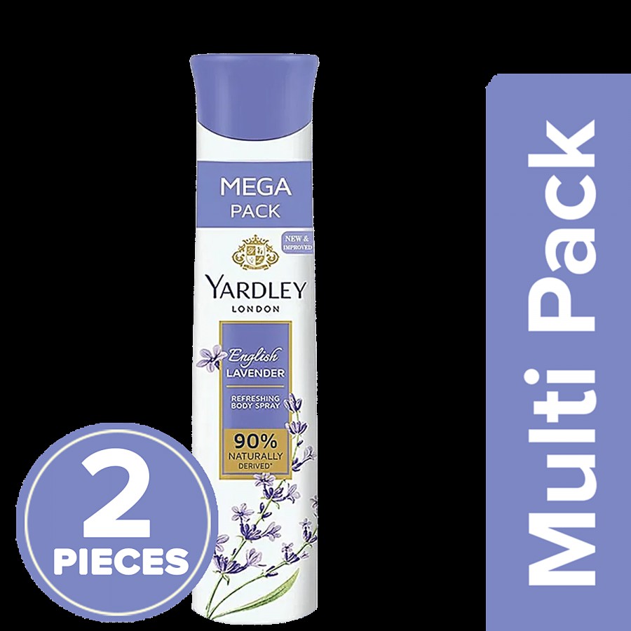 Yardley London English Lavender - Refreshing Body Spray