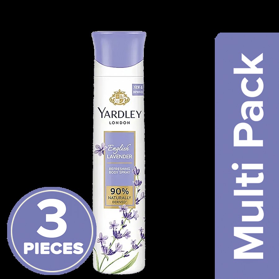 Yardley London English Lavender Deodorant - For Women