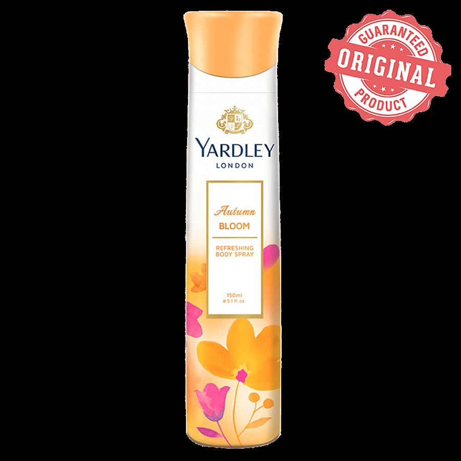 Yardley London Refreshing Body Spray - Autumn Bloom