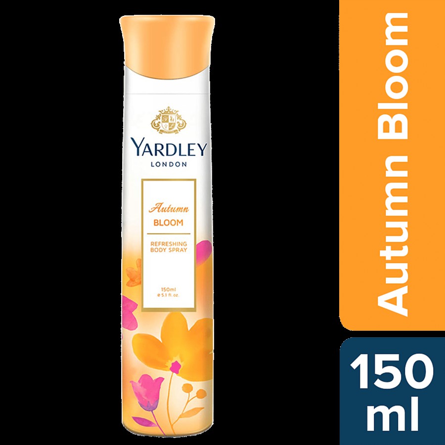 Yardley London Refreshing Body Spray - Autumn Bloom