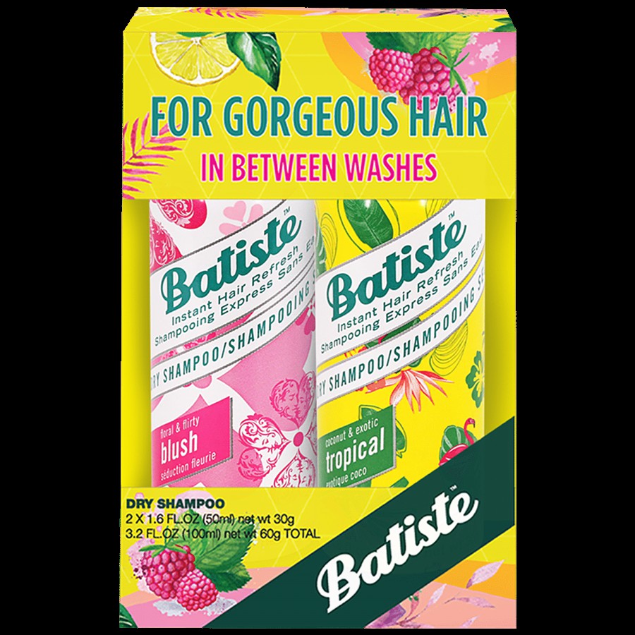 Batiste Dry Shampoo Value Kit - Floral & Flirty Blush