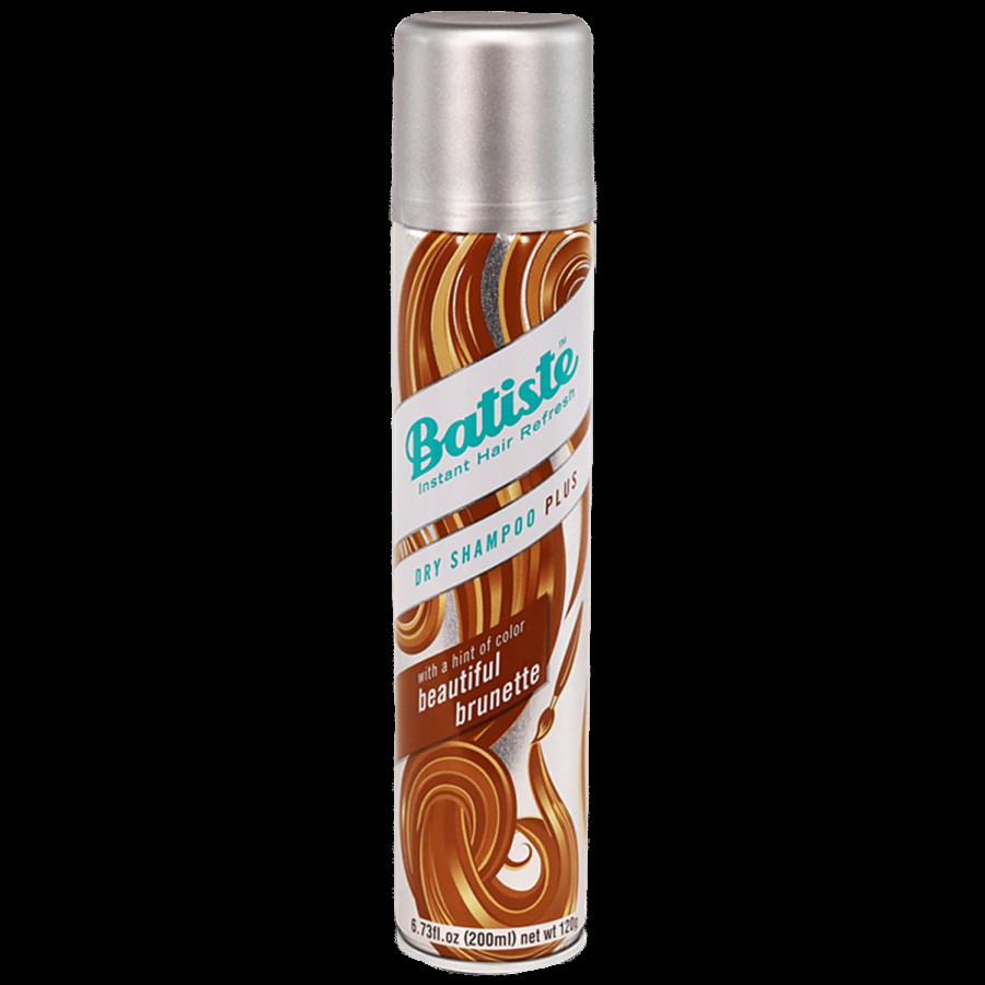 Batiste Instant Hair Refresh Dry Shampoo Plus - With A Hint Of Colour Beautiful Brunette