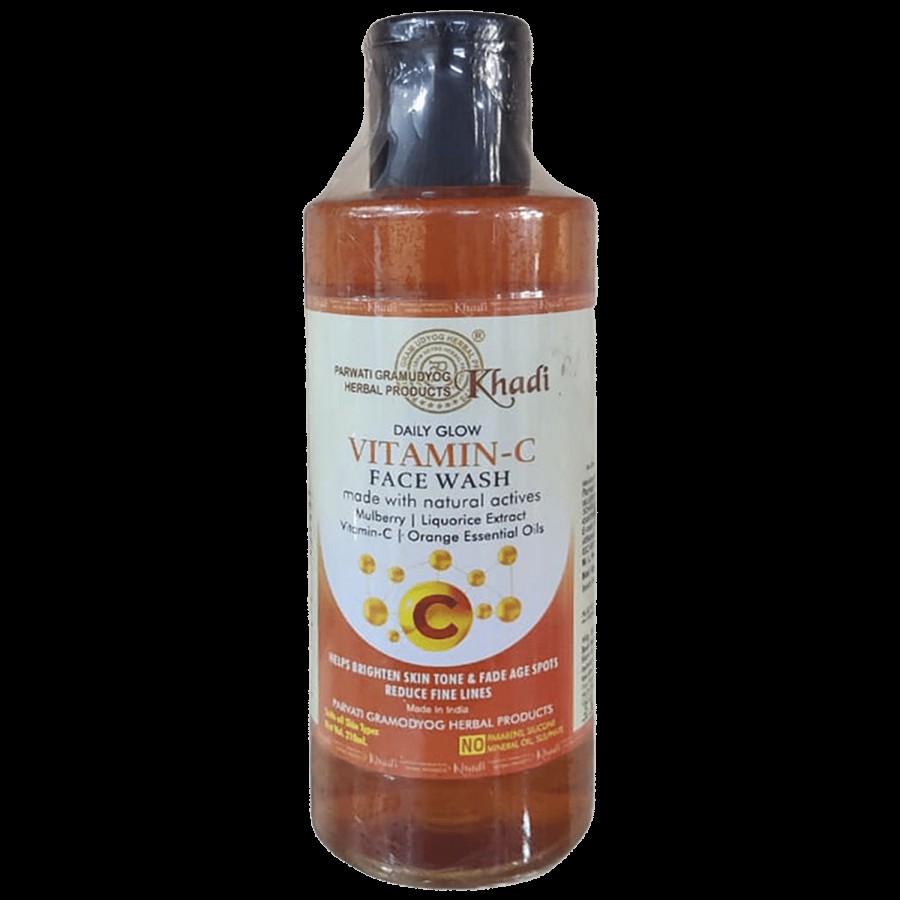 Khadi Herbal Khadi Herbal Vitamin C Face Wash