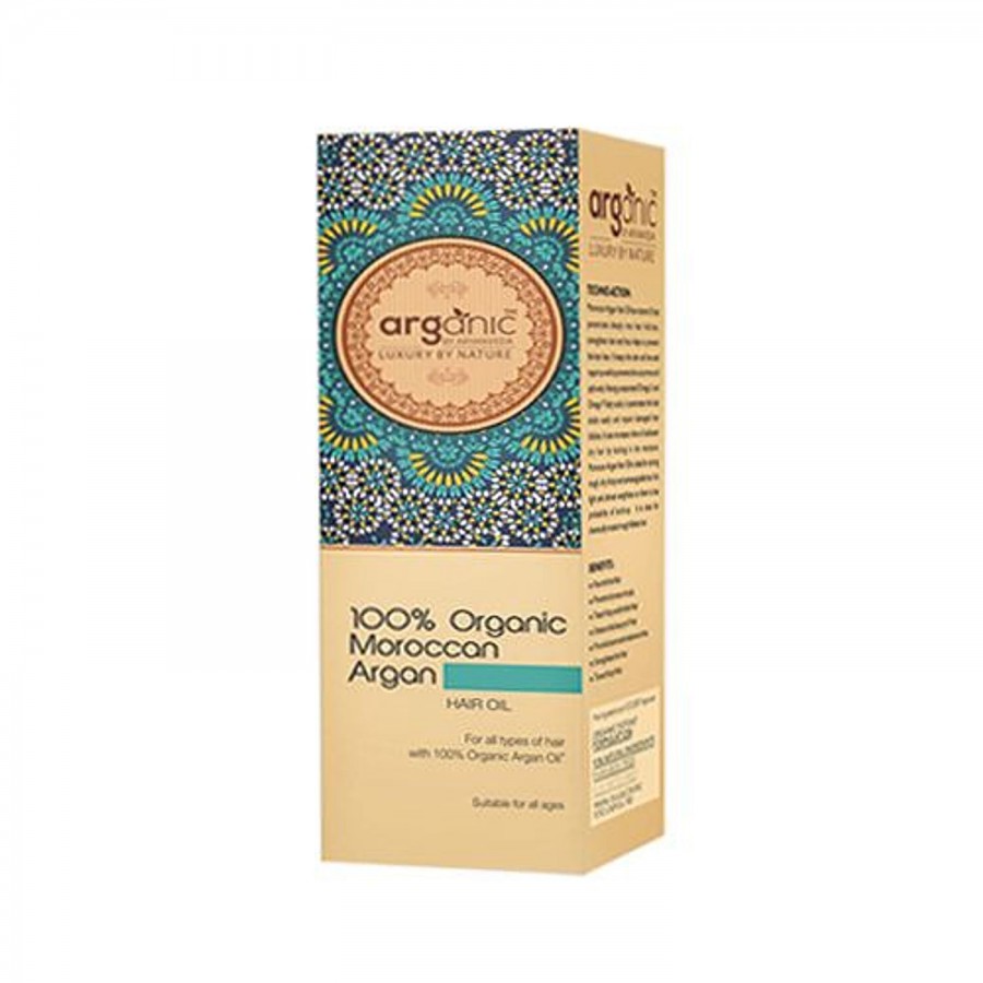 Arganic 100% Morroccan Argan Hair Oil