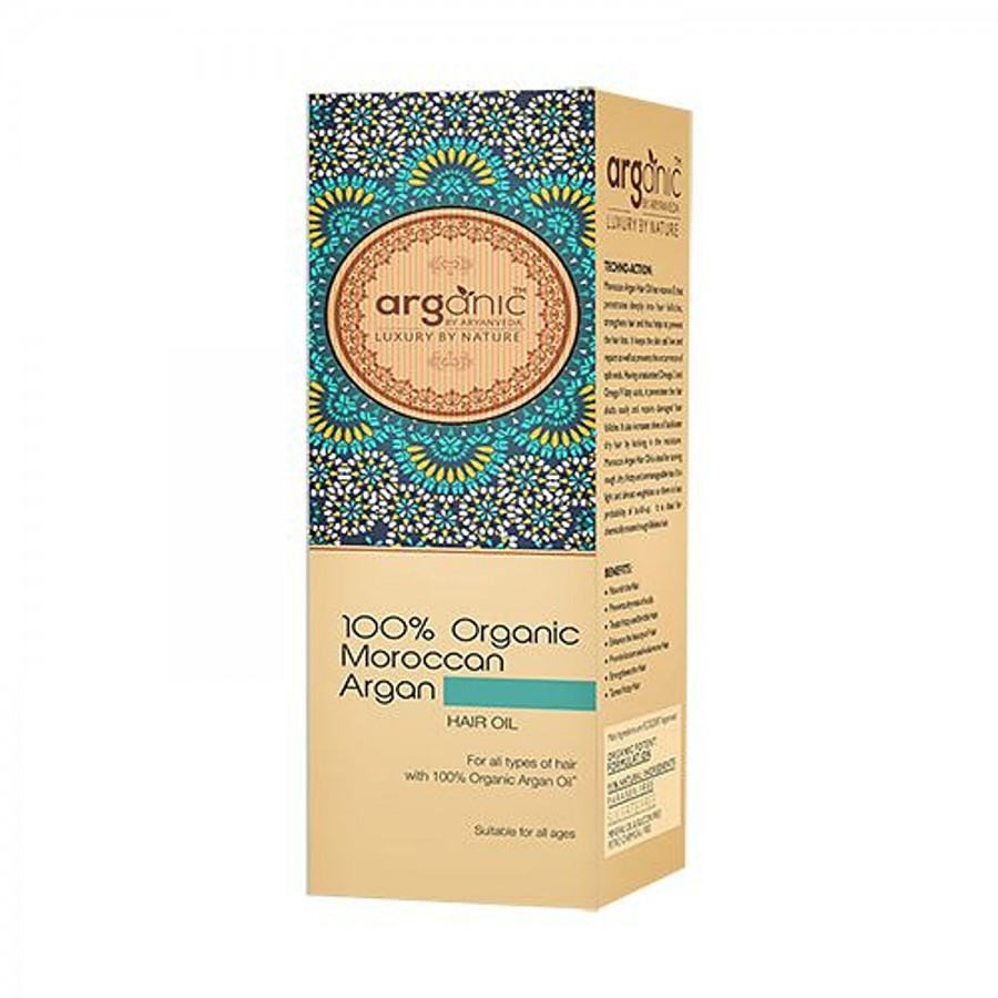 Arganic 100% Morroccan Argan Hair Oil