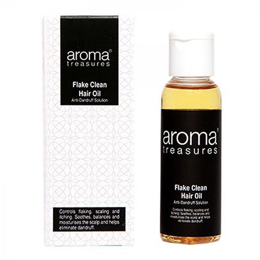 Aroma Treasures Flake Clean Hair Oil - Anti Dandruff Solution