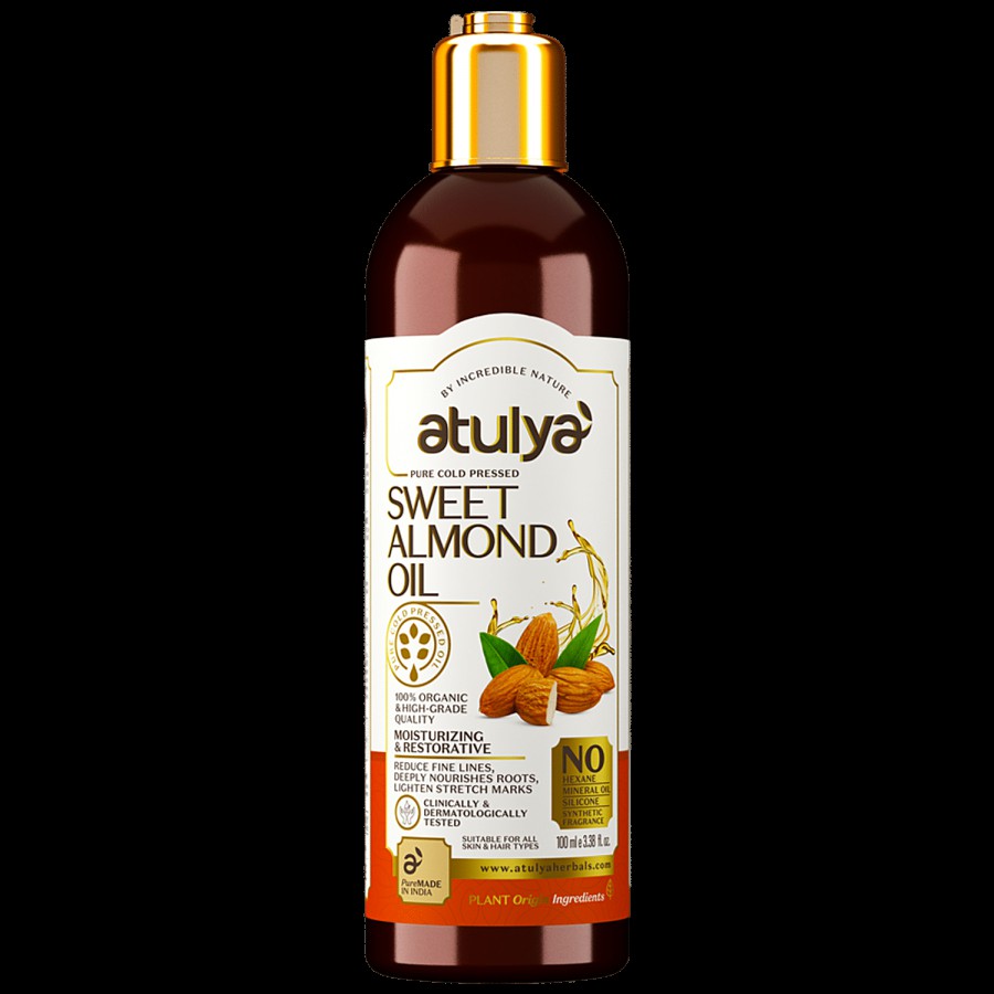 Atulya Sweet Almond Oil - Pure