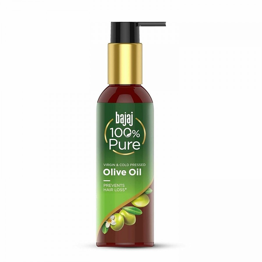 Bajaj 100% Pure Olive Oil - Virgin & Cold Pressed