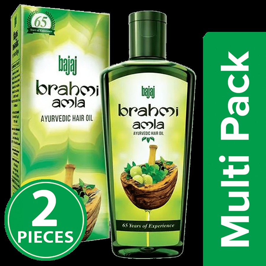 Bajaj Hair Oil - Brahmi Amla Ayurvedic