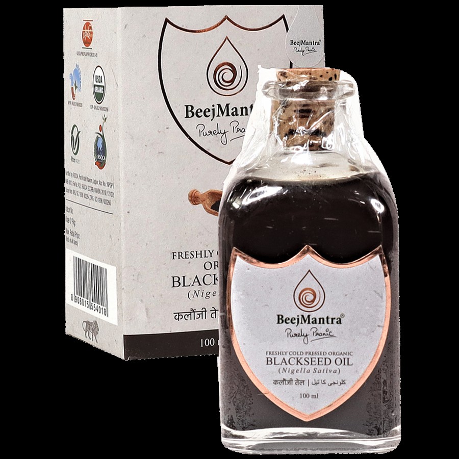 BeejMantra Blackseed Oil - Organic