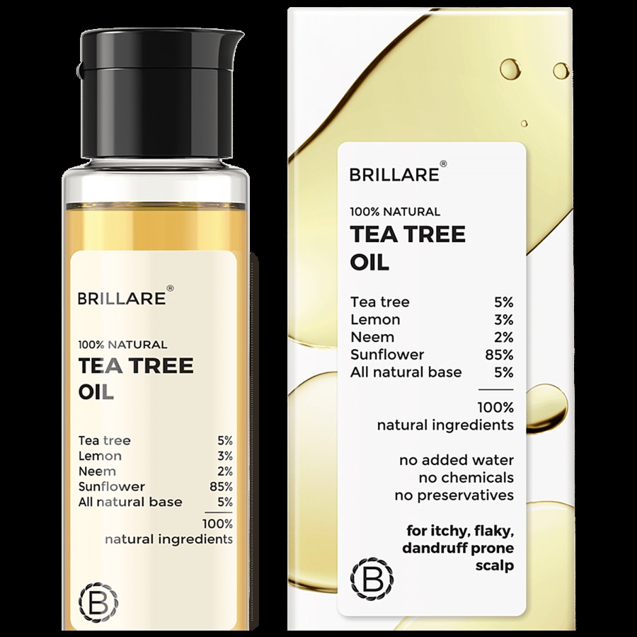 Brillare Tea Tree Oil - For Itchy