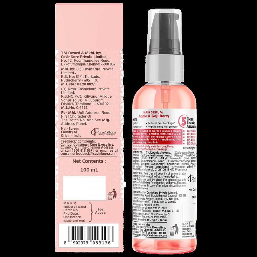 Buds & Berries Hair Serum - Apple & Goji Berry