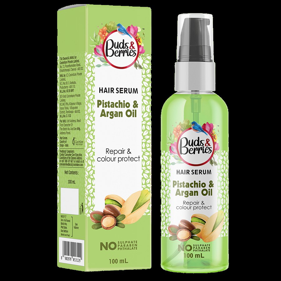 Buds & Berries Hair Serum - Pistachio & Argan Oil