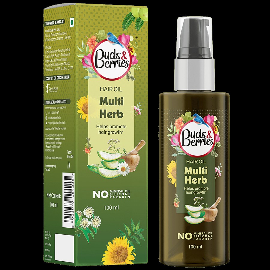 Buds & Berries Multi Herb Hair Oil