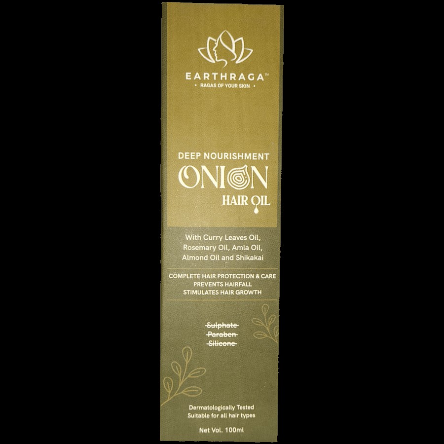 Earthraga Deep Nourishment Onion Hair Oil