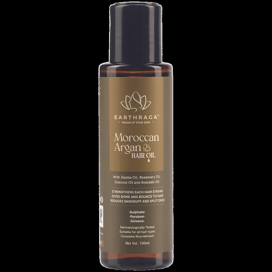 Earthraga Moroccan Argan Hair Oil