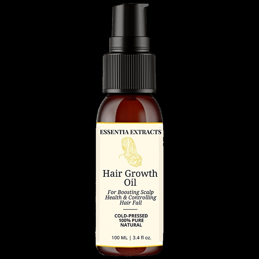 Essentia Extracts Hair Growth Oil - For Boosting Scalp Health & Controlling Hair Fall