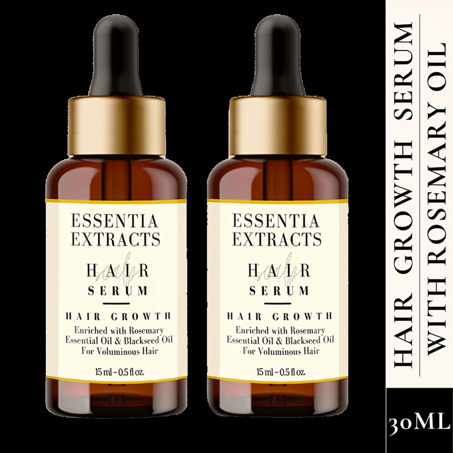 Essentia Extracts Hair Growth Serum - Hydrates Scalp