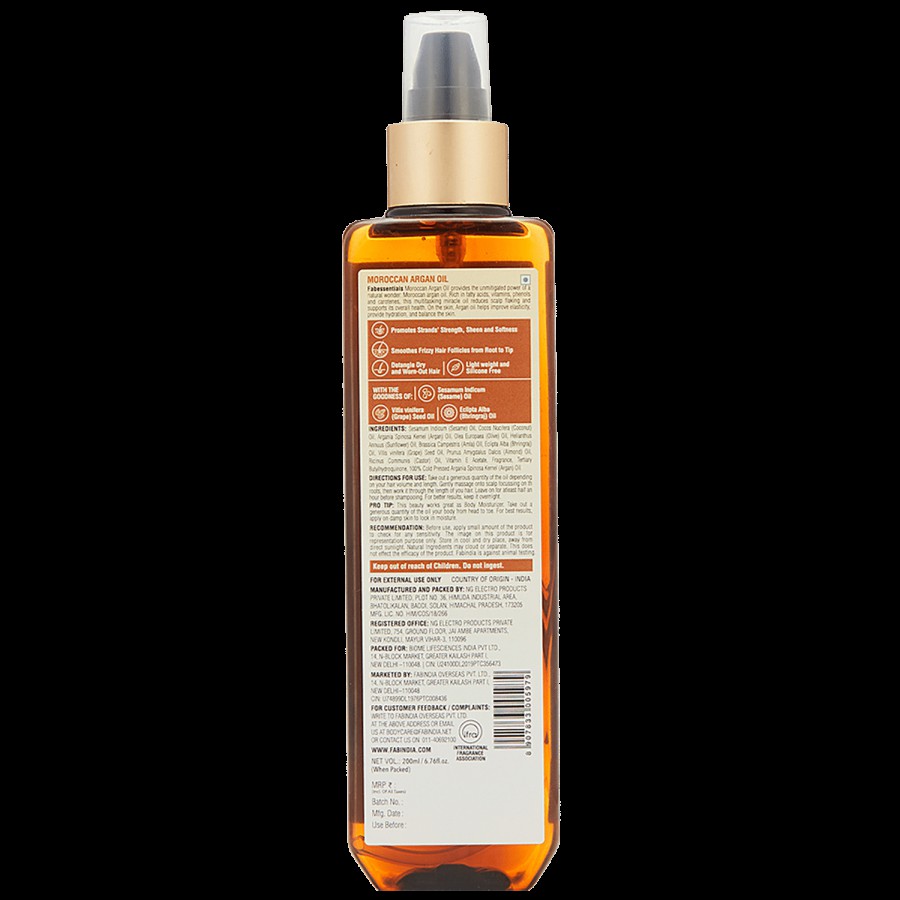 Fabessentials Moroccan Argan Oil - Body