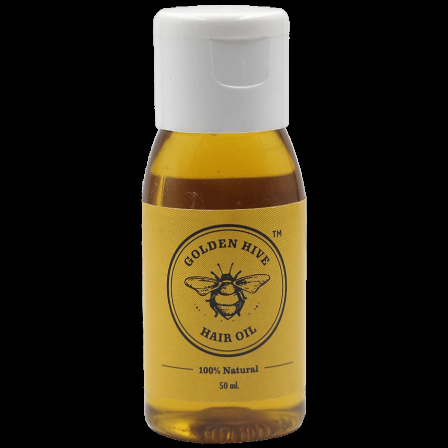 Golden Hive Regrowth Hair Oil - 100% Natural