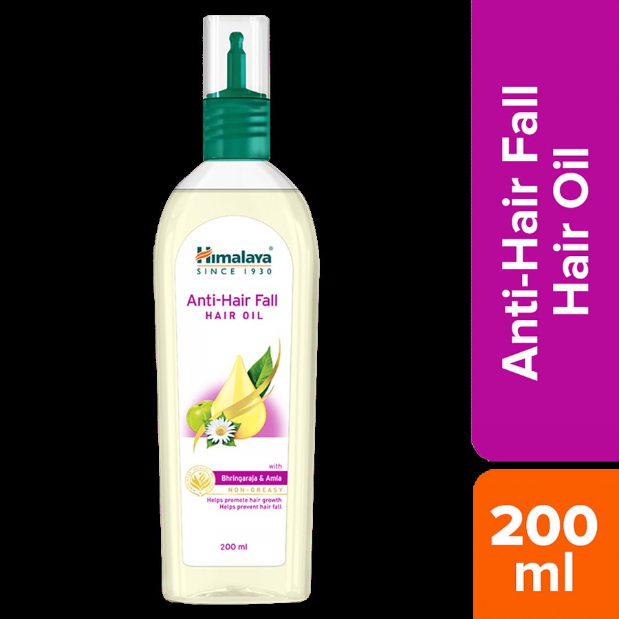 Himalaya Anti-Hair Fall Hair Oil - Promotes Hair Growth & Prevents Hair Fall