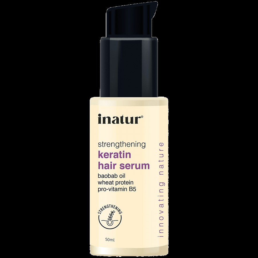 Inatur Strengthening Keratin Hair Serum