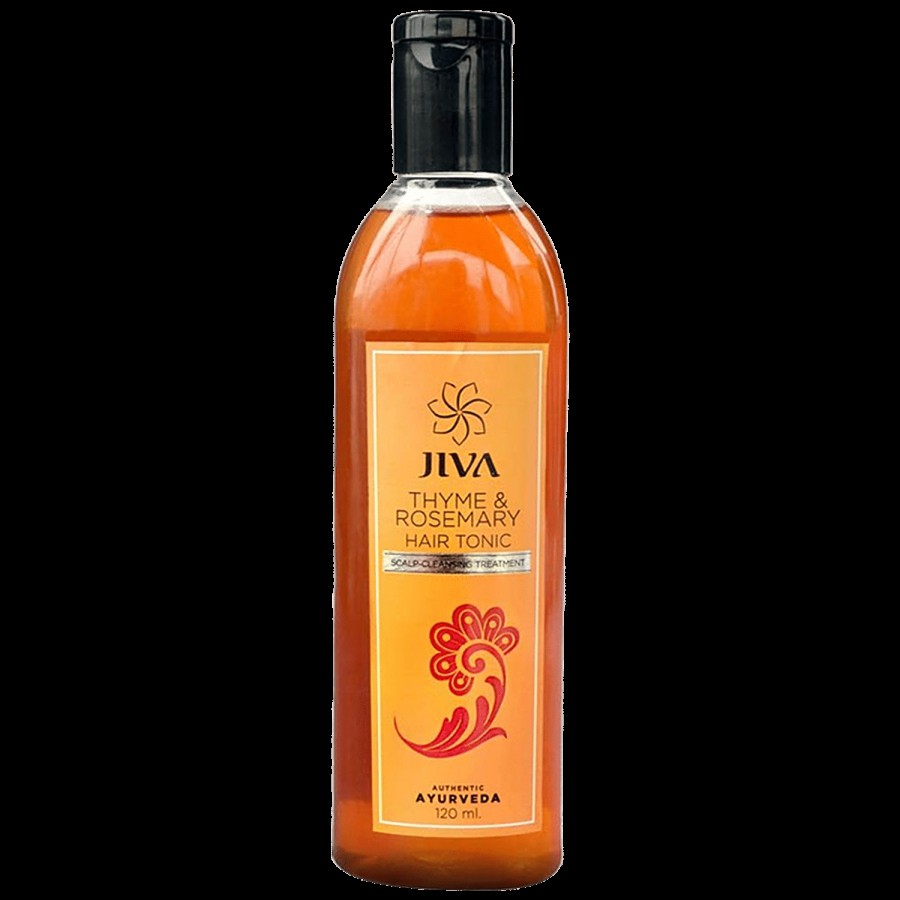 Jiva Ayurveda Thyme & Rosemary Hair Tonic - Scalp-Cleansing Treatment