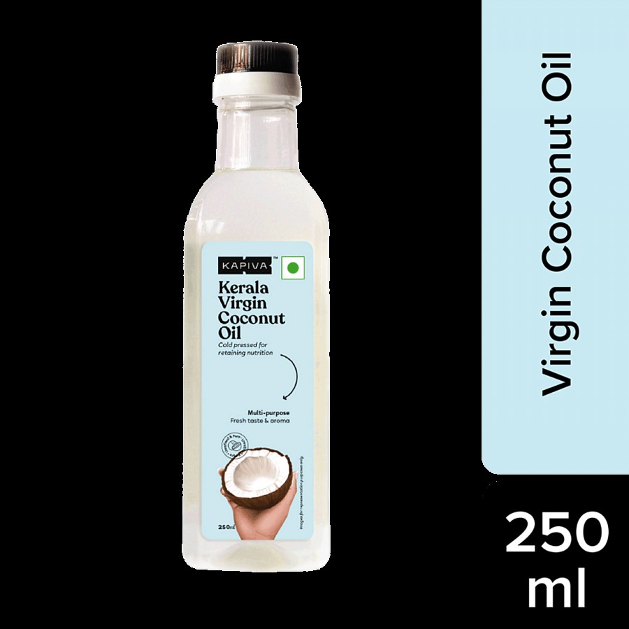 Kapiva Kerala Virgin Coconut Oil - Cold Pressed