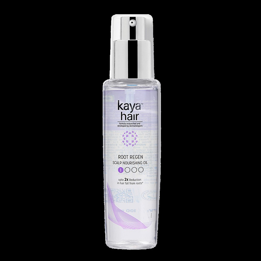 Kaya Clinic Root Regen Scalp Nourishing Oil - Up To 2x Reduction in Hairfall From Roots